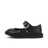 Adlar MJ Scallop Leather Black για κορίτσια Adlar MJ Scallop Leather Black για κορίτσια
