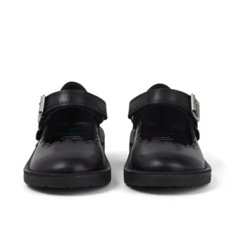 Adlar MJ Scallop Leather Black για κορίτσια