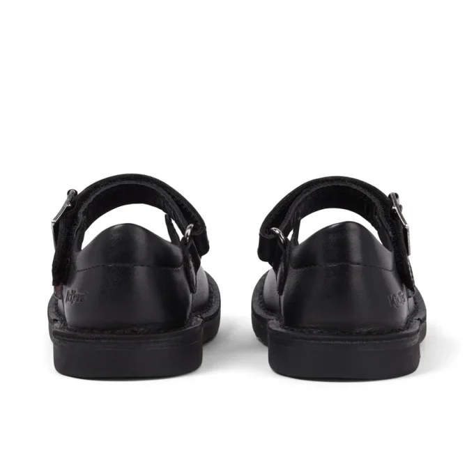 Adlar MJ Scallop Leather Black για κορίτσια Adlar MJ Scallop Leather Black για κορίτσια