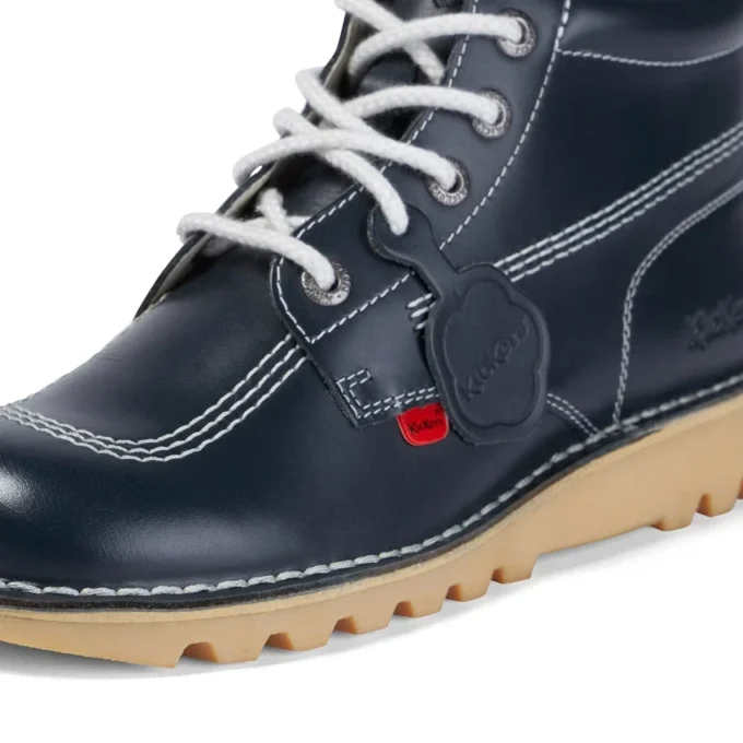 Ανδρικά Kick Hi Leather Navy