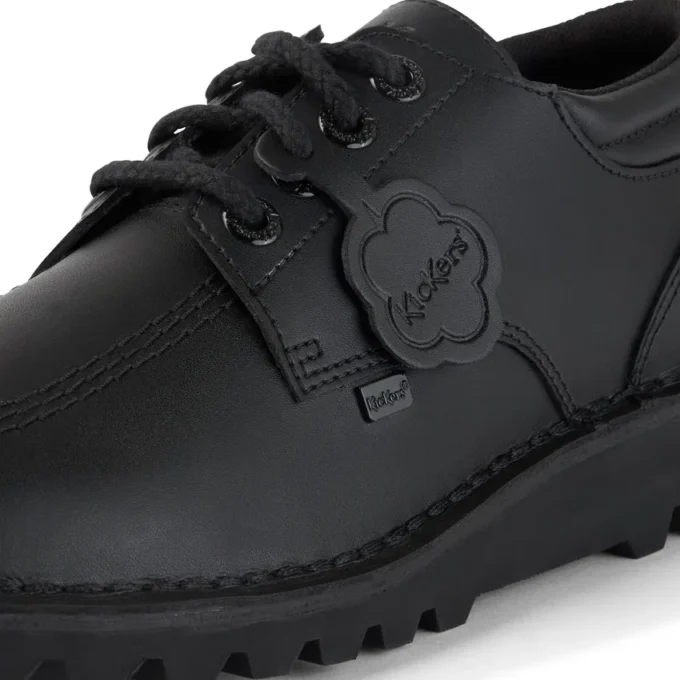 Ανδρικό Kick Lo Padded Leather Μαύρο