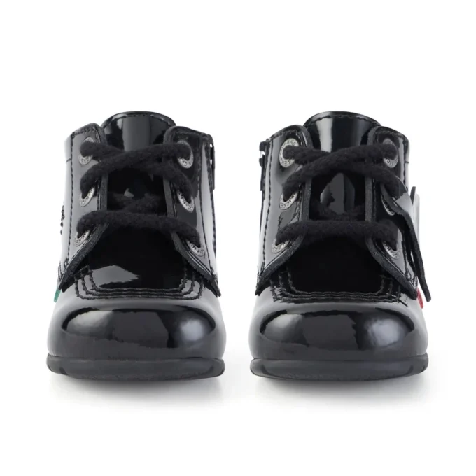 Baby Kick Hi B Zip Λουστρίνι Μαύρο