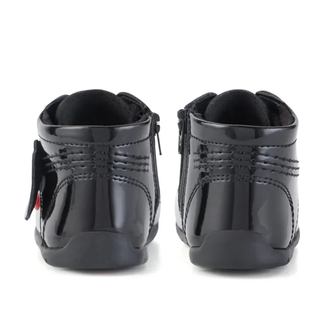 Baby Kick Hi B Zip Λουστρίνι Μαύρο