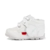 Baby Kick Hi Δερμάτινα Λευκά Baby Kick Hi Δερμάτινα Λευκά