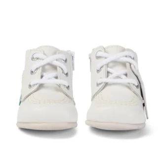 Baby Kick Hi Δερμάτινα Λευκά