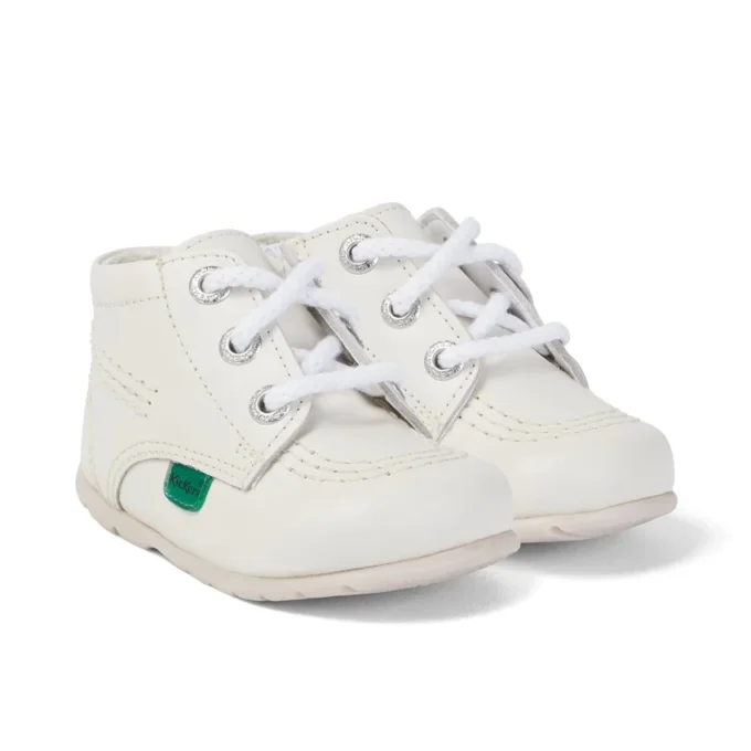 Baby Kick Hi Δερμάτινα Λευκά Baby Kick Hi Δερμάτινα Λευκά