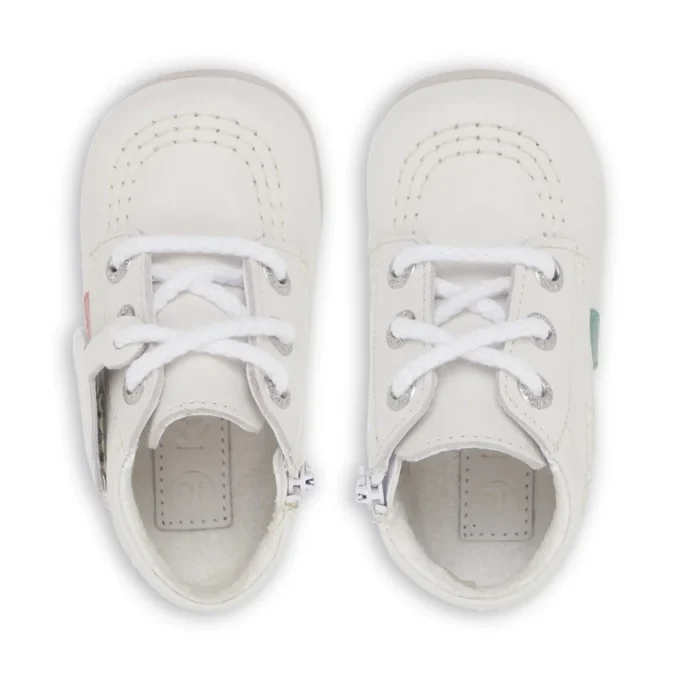 Baby Kick Hi Δερμάτινα Λευκά Baby Kick Hi Δερμάτινα Λευκά