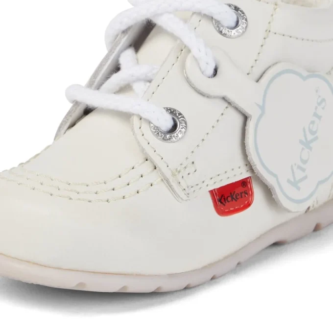 Baby Kick Hi Δερμάτινα Λευκά Baby Kick Hi Δερμάτινα Λευκά