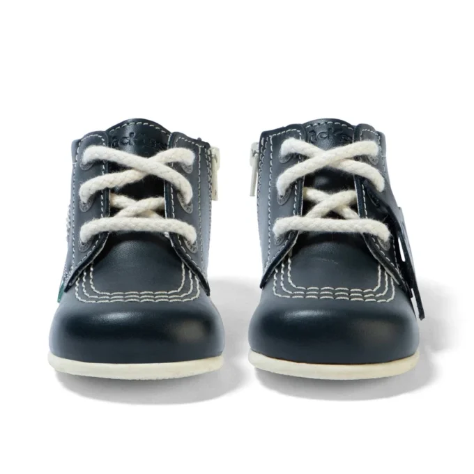 Baby Kick Hi Leather Navy Baby Kick Hi Leather Navy