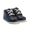 Baby Kick Hi Leather Navy Baby Kick Hi Leather Navy