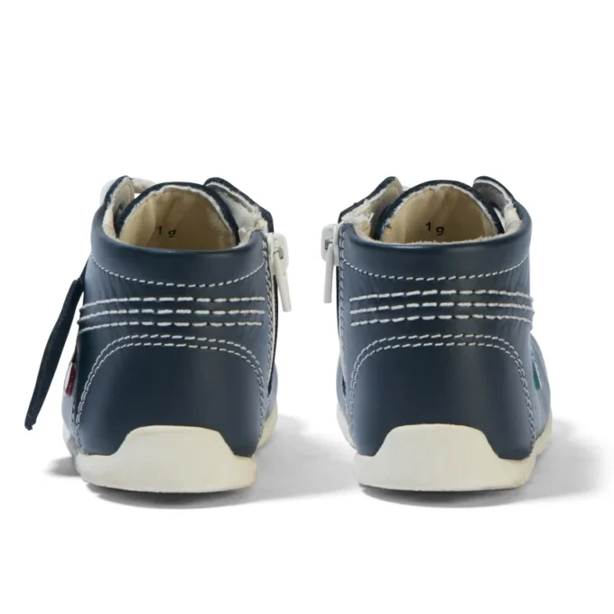 Baby Kick Hi Leather Navy Baby Kick Hi Leather Navy