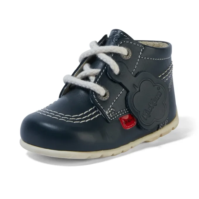 Baby Kick Hi Leather Navy Baby Kick Hi Leather Navy