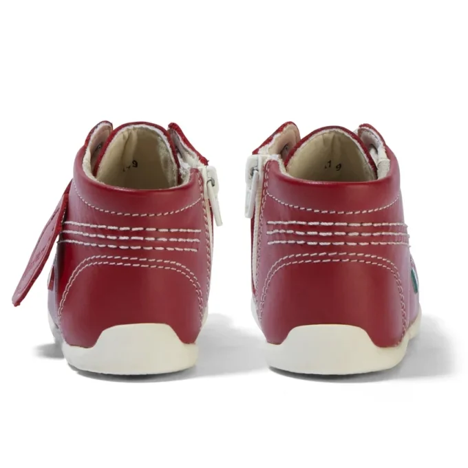 Baby Kick Hi Leather Red Baby Kick Hi Leather Red