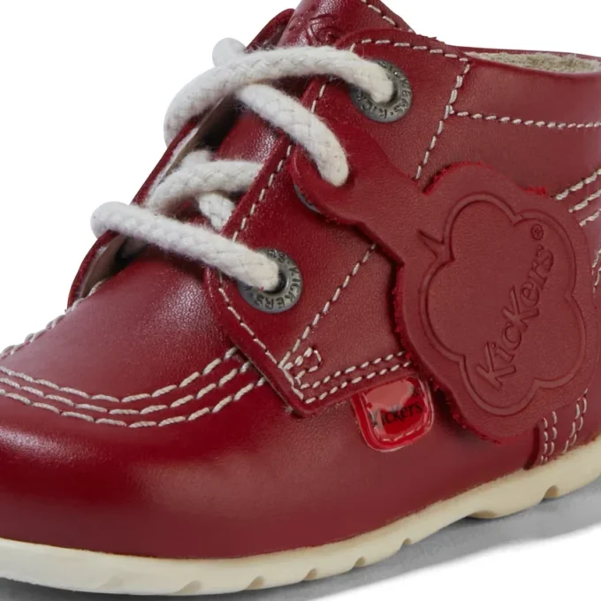 Baby Kick Hi Leather Red Baby Kick Hi Leather Red