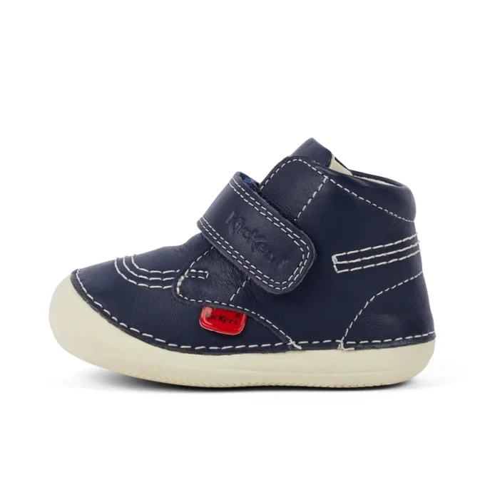 Baby Unisex Softer Hi Baby Leather Navy Baby Unisex Softer Hi Baby Leather Navy