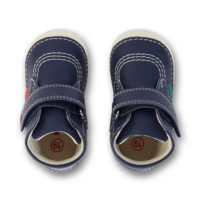 Baby Unisex Softer Hi Baby Leather Navy Baby Unisex Softer Hi Baby Leather Navy