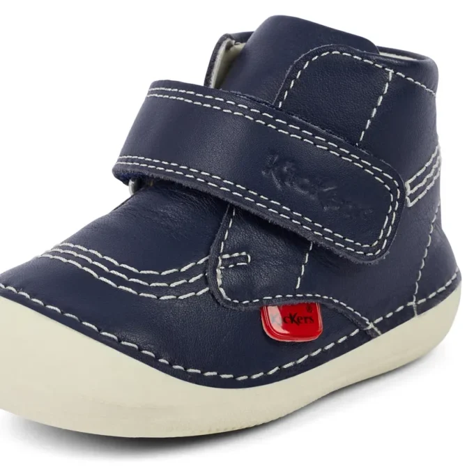 Baby Unisex Softer Hi Baby Leather Navy Baby Unisex Softer Hi Baby Leather Navy