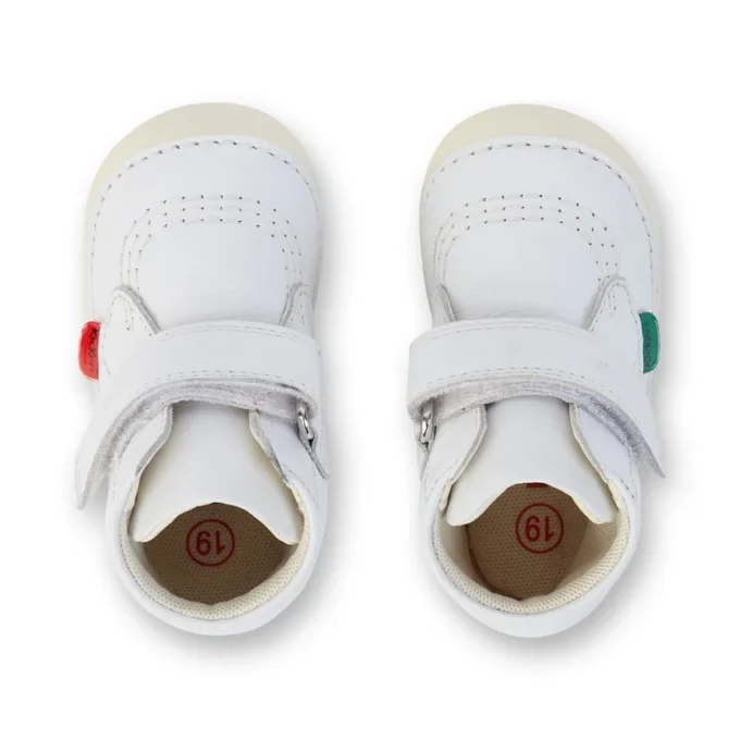 Baby Unisex Softer Hi Baby Leather White Baby Unisex Softer Hi Baby Leather White