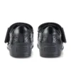 Bridie Brogue T-Vel για κορίτσια, μαύρο λουστρίνι Bridie Brogue T-Vel για κορίτσια, μαύρο λουστρίνι