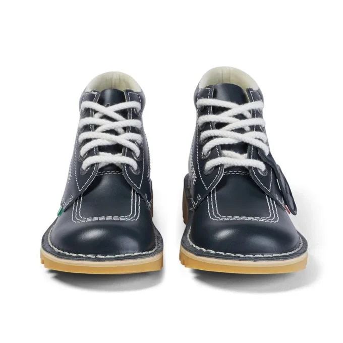 Ενήλικα Unisex Δερμάτινα Kick Hi Core Navy