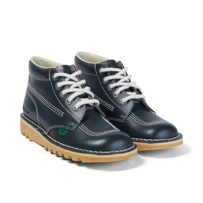Ενήλικα Unisex Δερμάτινα Kick Hi Core Navy