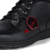 Ενήλικες Unisex Kelland Hi Δέρμα Μαύρο Ενήλικες Unisex Kelland Hi Δέρμα Μαύρο