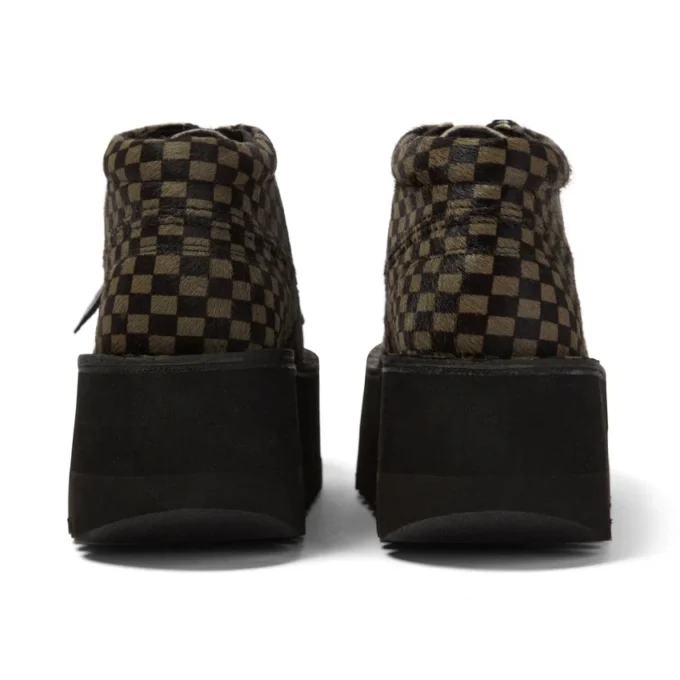 Ενήλικες Unisex Kick Hi Platform Leather Μαύρο/Κακί Ενήλικες Unisex Kick Hi Platform Leather Μαύρο/Κακί