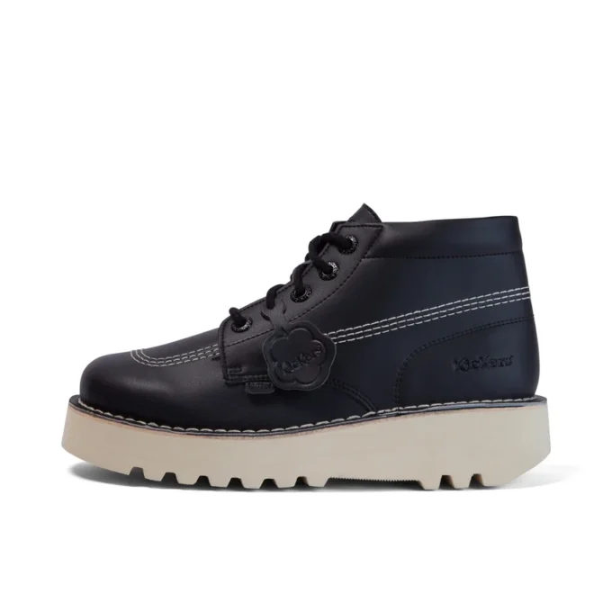 Ενήλικες Unisex Kick Hi Stack Δέρμα Εναλλακτικό Μαύρο Ενήλικες Unisex Kick Hi Stack Δέρμα Εναλλακτικό Μαύρο