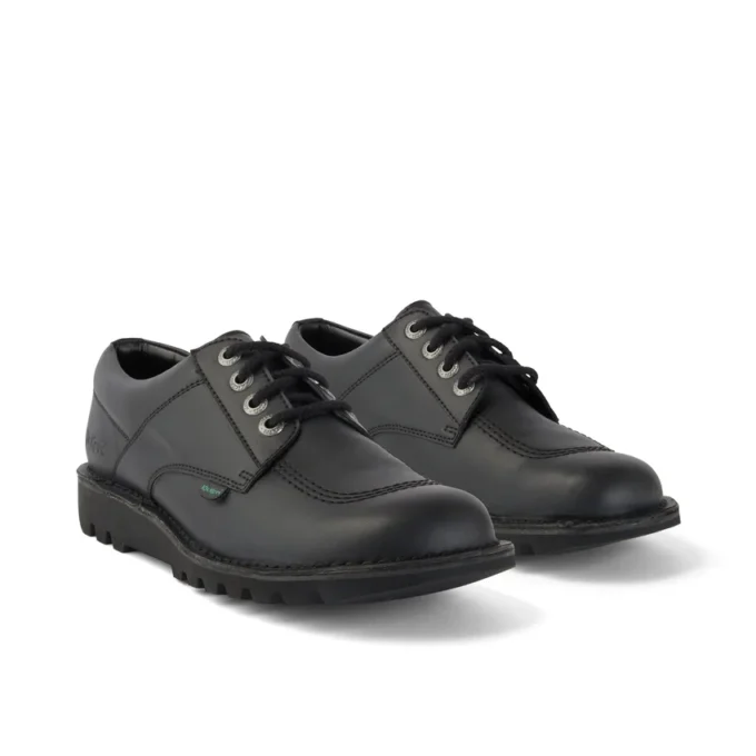 Ενήλικες Unisex Kick Lo Δερμάτινο Εναλλακτικό Μαύρο Ενήλικες Unisex Kick Lo Δερμάτινο Εναλλακτικό Μαύρο