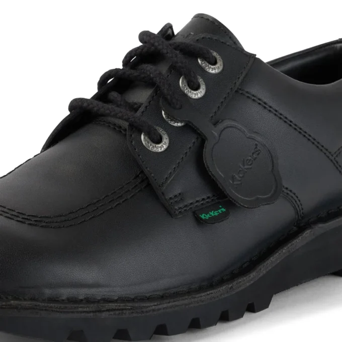 Ενήλικες Unisex Kick Lo Δερμάτινο Εναλλακτικό Μαύρο Ενήλικες Unisex Kick Lo Δερμάτινο Εναλλακτικό Μαύρο