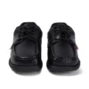 Fragma Lace 4 Eyelet Leather Black για εφήβους