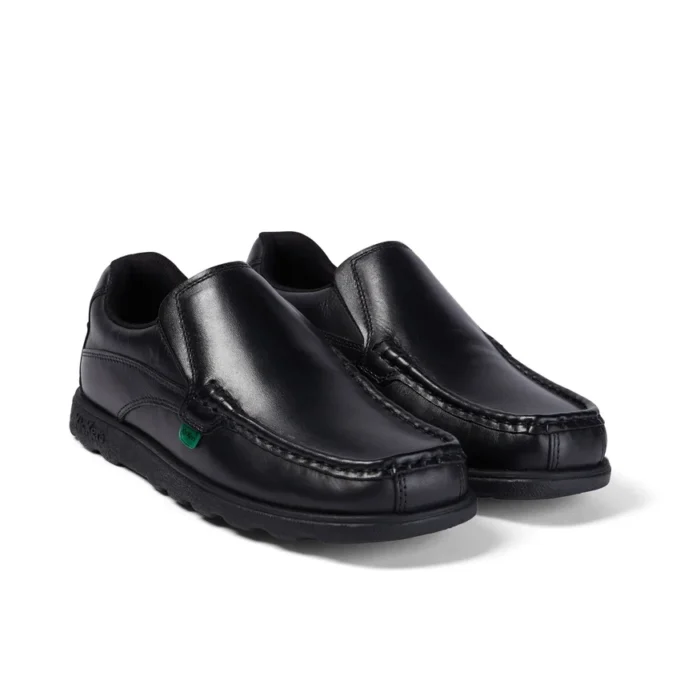 Fragma Slip Leather Black για εφήβους