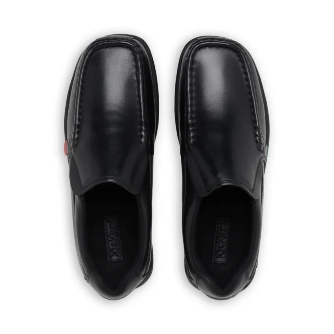 Fragma Slip Leather Black για εφήβους