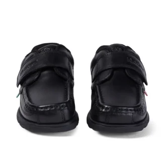 Fragma Strap Leather Black για αγόρια