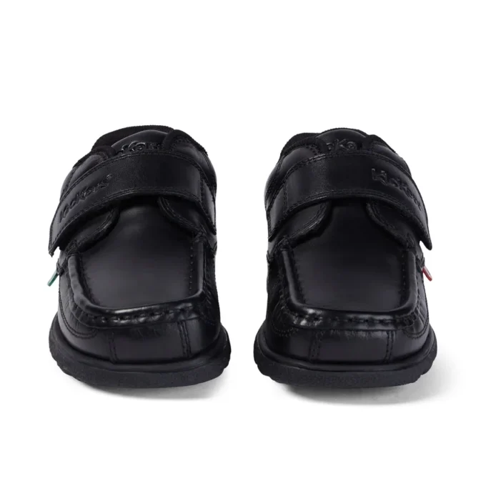 Fragma Strap Leather Black για αγόρια