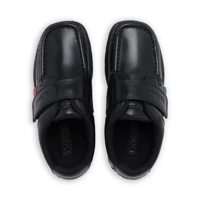 Fragma Strap Leather Black για αγόρια