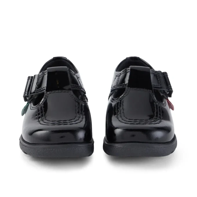 Fragma T-Bar για κορίτσια, μαύρο λουστρίνι Fragma T-Bar για κορίτσια, μαύρο λουστρίνι