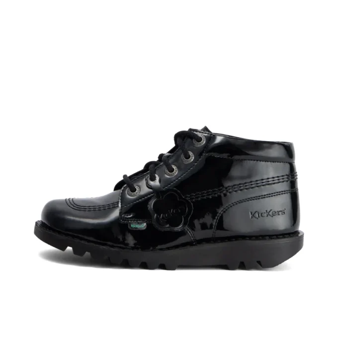 Γυναικεία Kick Hi Leather Alternative Patent Leather Black