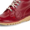 Γυναικεία Kick Hi Leather Red