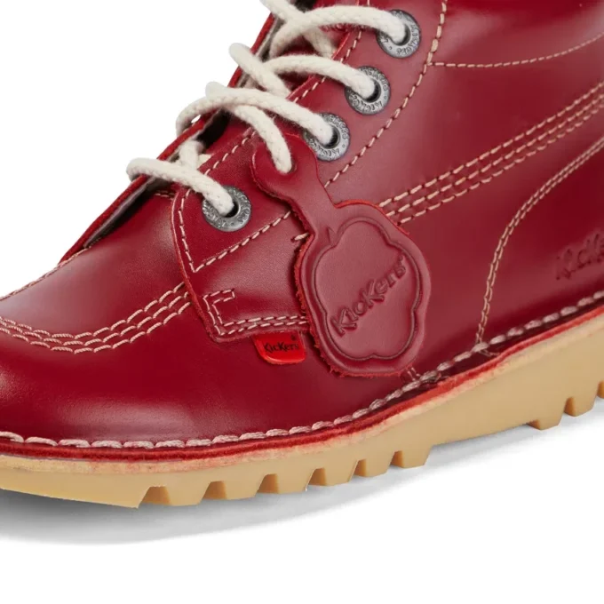 Γυναικεία Kick Hi Leather Red