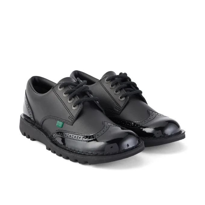 Γυναικεία Kick Lo Brogue Leather Black