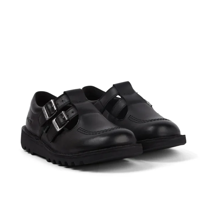 Γυναικεία Kick T Double Leather Black