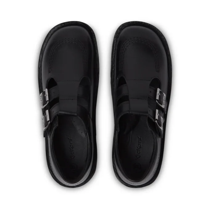 Γυναικεία Kick T Double Leather Black