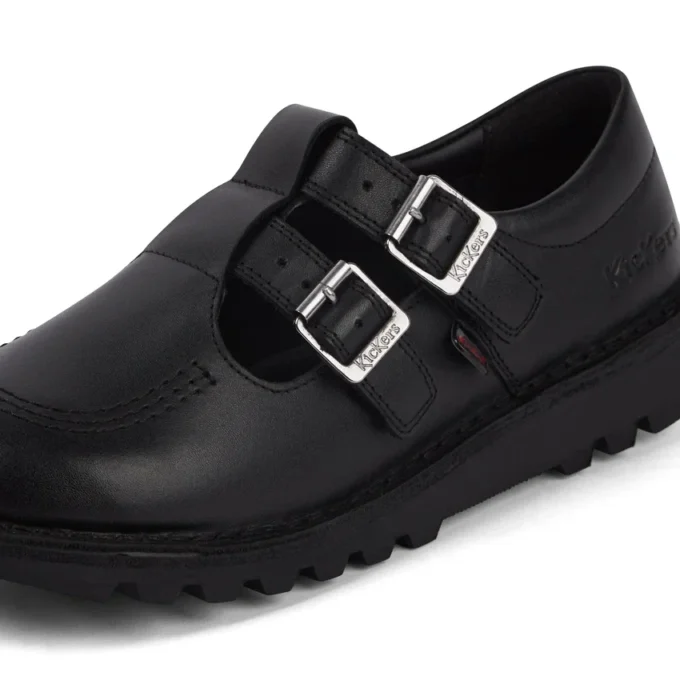 Γυναικεία Kick T Double Leather Black