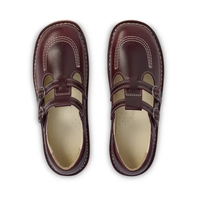 Γυναικεία Kick T-Double Leather Dark Red