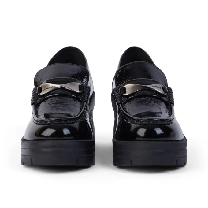 Γυναικεία Loafer Edie από λουστρίνι, μαύρο Γυναικεία Loafer Edie από λουστρίνι, μαύρο