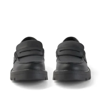 Γυναικεία παπούτσια Kori Loafer από δερματίνη Μαύρα