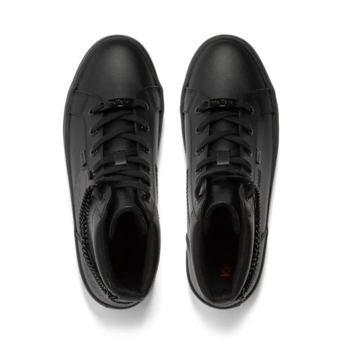 Γυναικεία Tovni Hi Stack Chain Leather Black