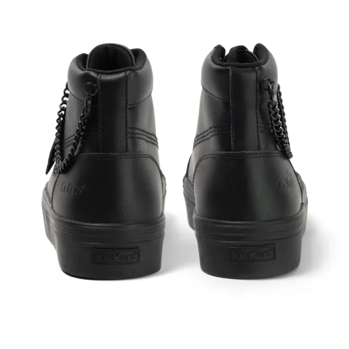 Γυναικεία Tovni Hi Stack Chain Leather Black