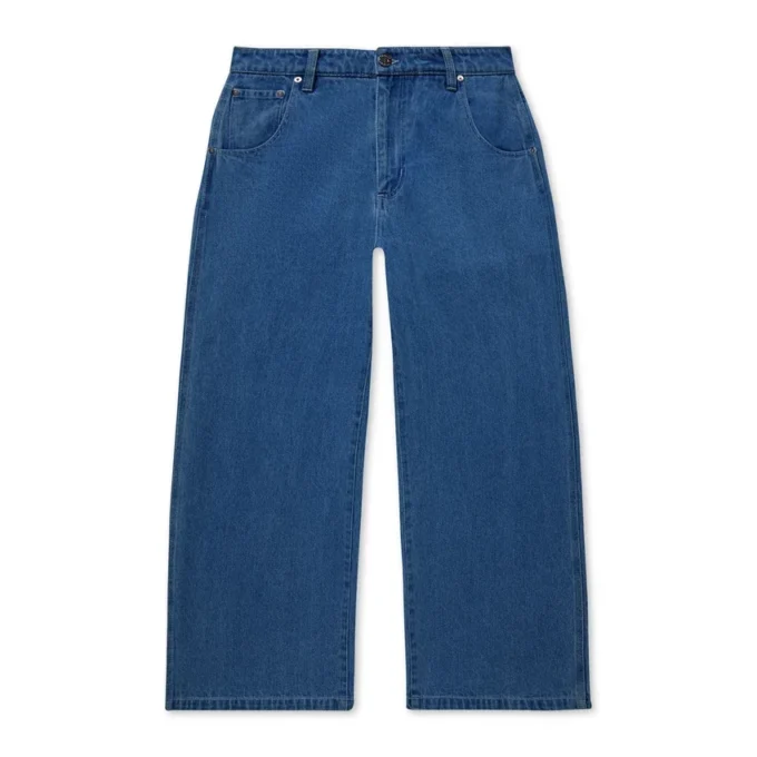 Γυναικείο Kickers Classic Wide Leg Jean Μπλε Γυναικείο Kickers Classic Wide Leg Jean Μπλε